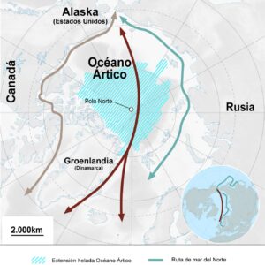 China en el Ártico: paciencia geoestratégica frente al huracán Trump